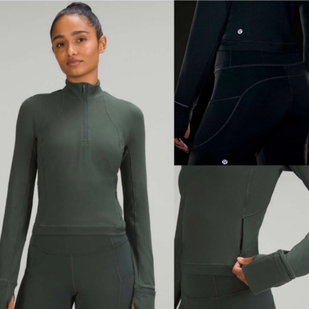 lululemon athletica Dark Green Women's Top